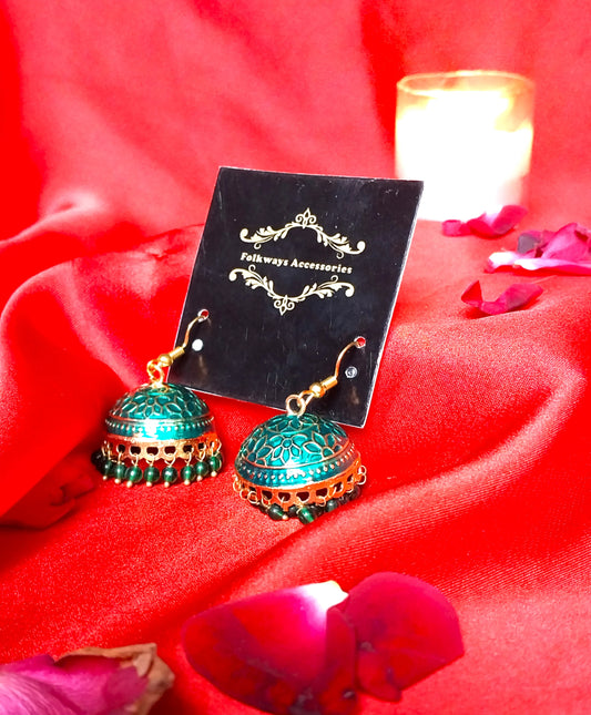 Meenakari Earings Pair