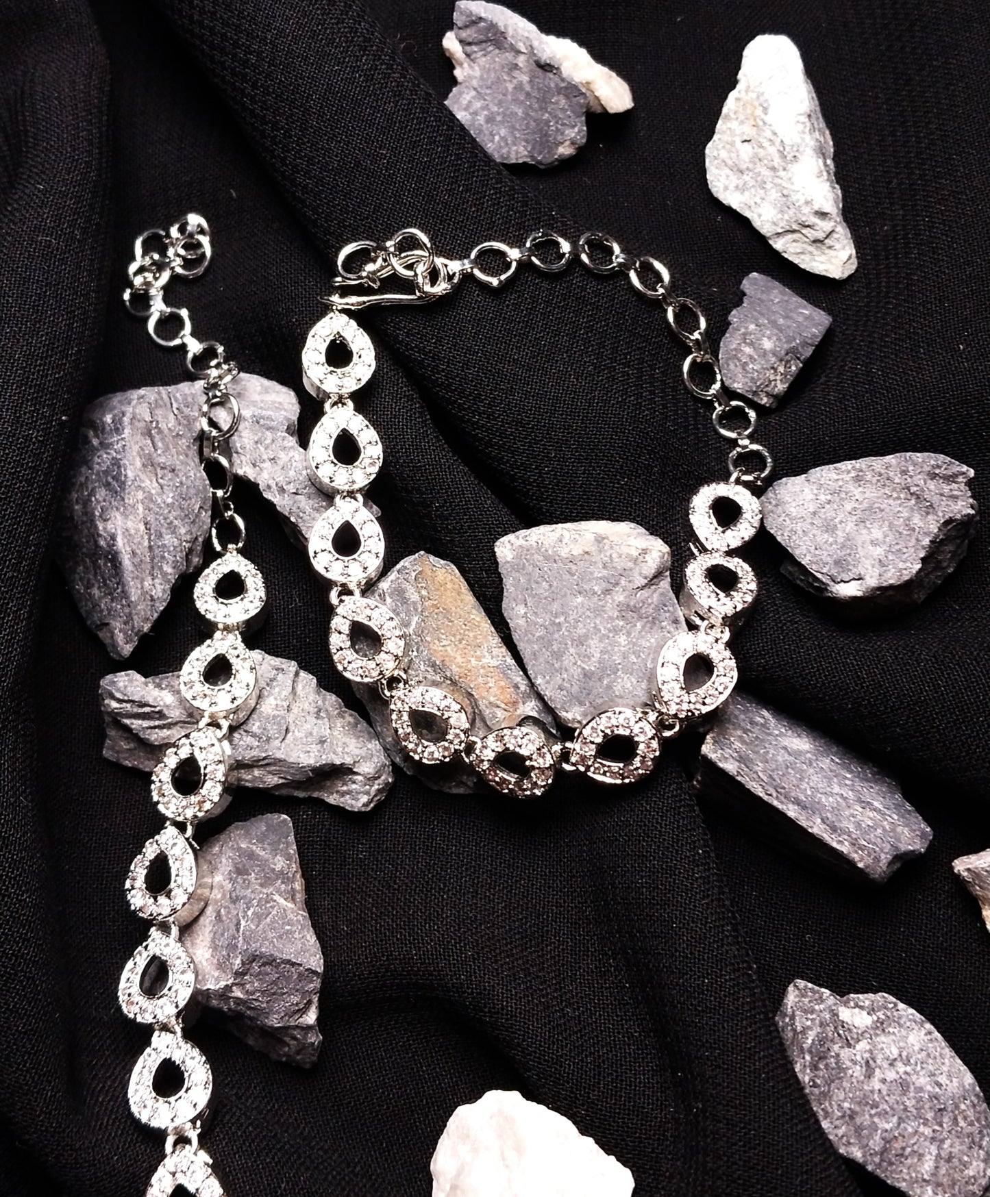Zircon Oval Style Bracelet