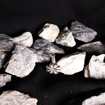 German Silver Oxidized Nose Cuff