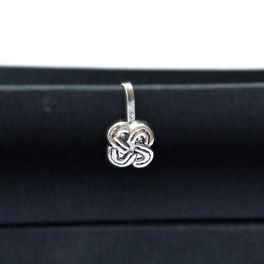 German Silver Oxidized Nose Cuff