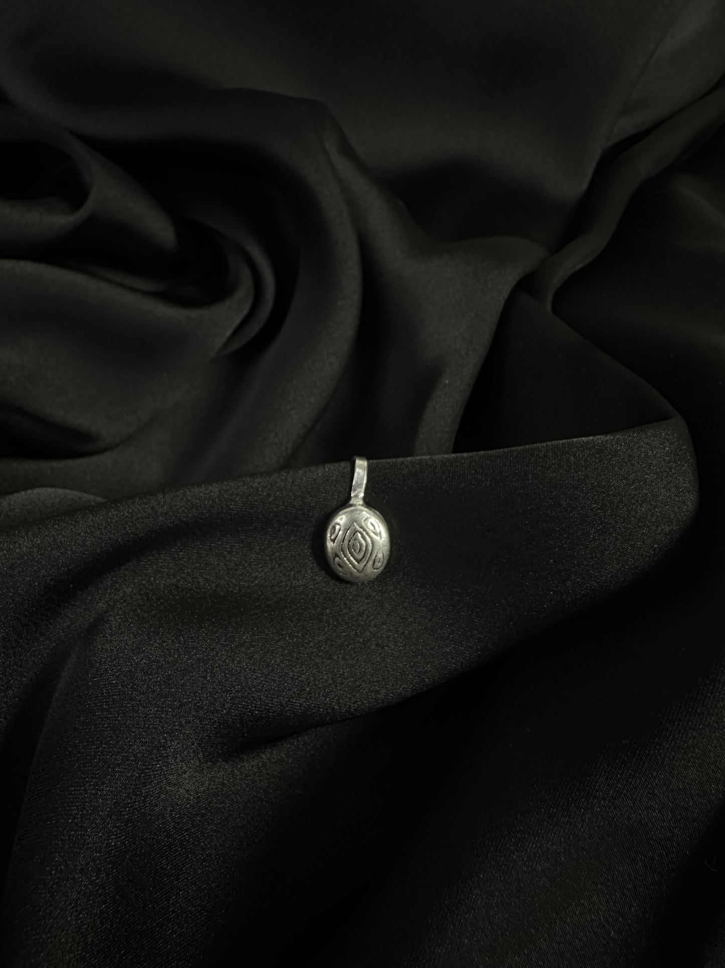 German Silver Oxidized Nose Cuff