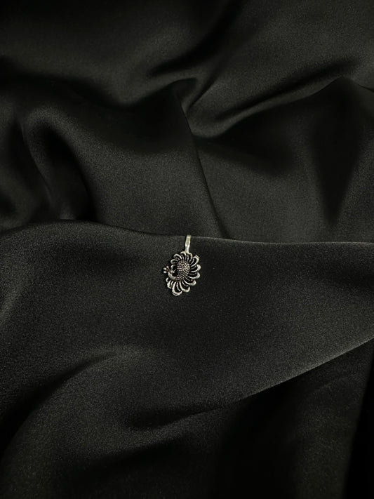 German Silver Oxidized Nose Cuff