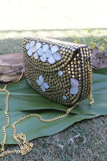 Hand Crafted Metal Bag