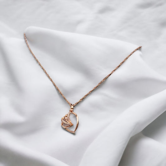 Golden Heart Necklace