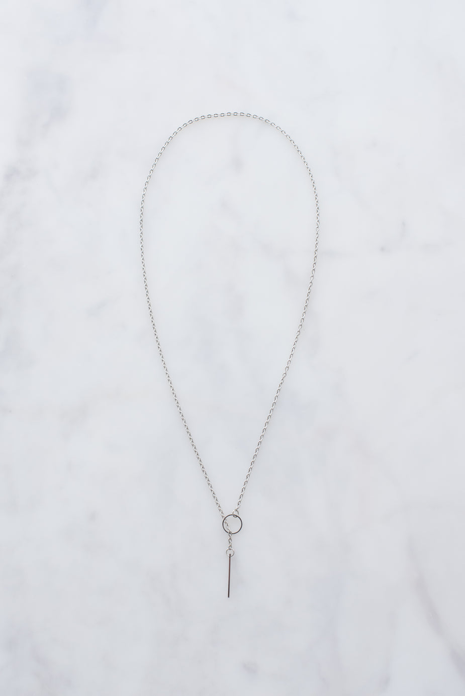 Silver Threader Necklace